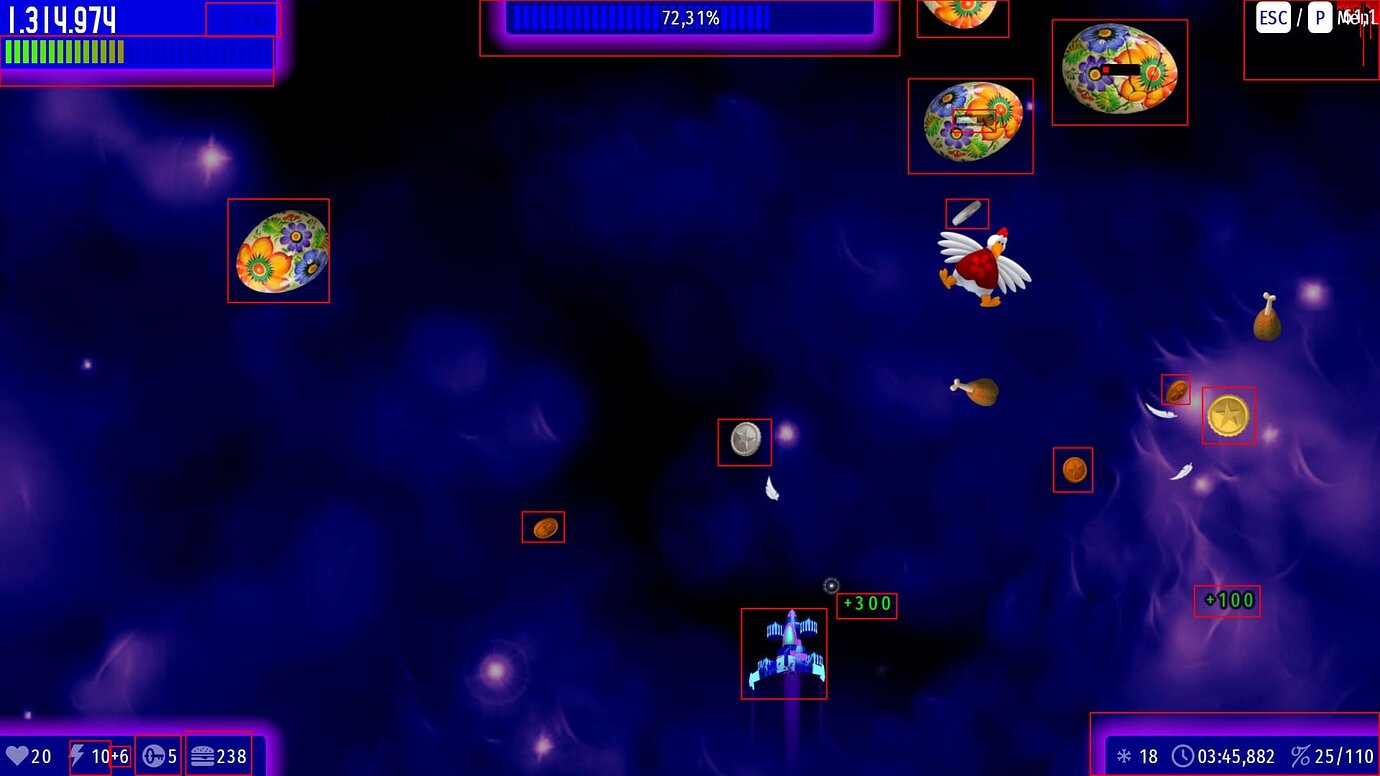 CIU Version 147 BETA Early Access Chicken Invaders Universe