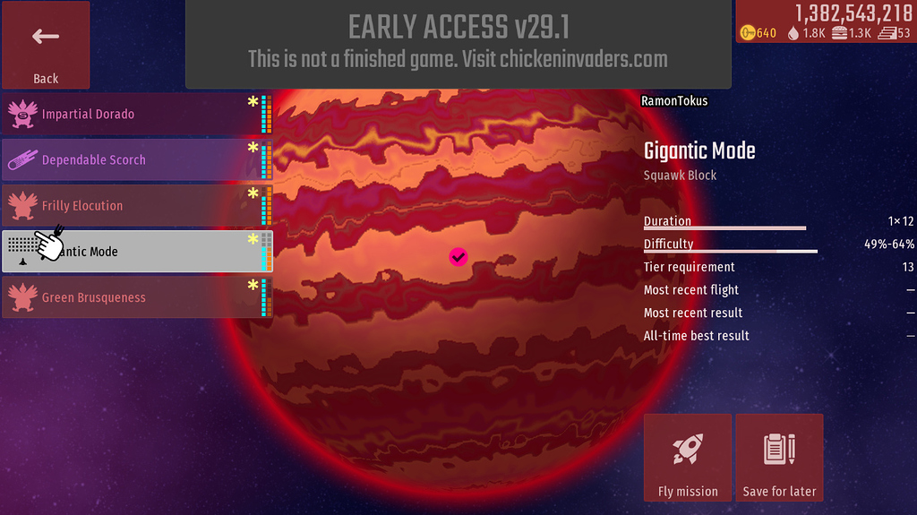Funny mission codenames - Chicken Invaders - Chicken Invaders Universe
