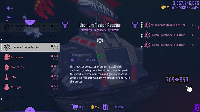 uranium legend