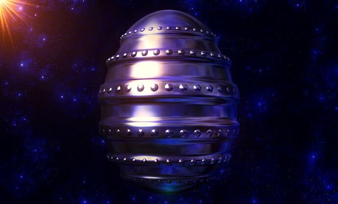 Mysterious Ship Background