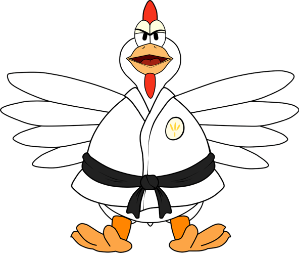 Karate chicken