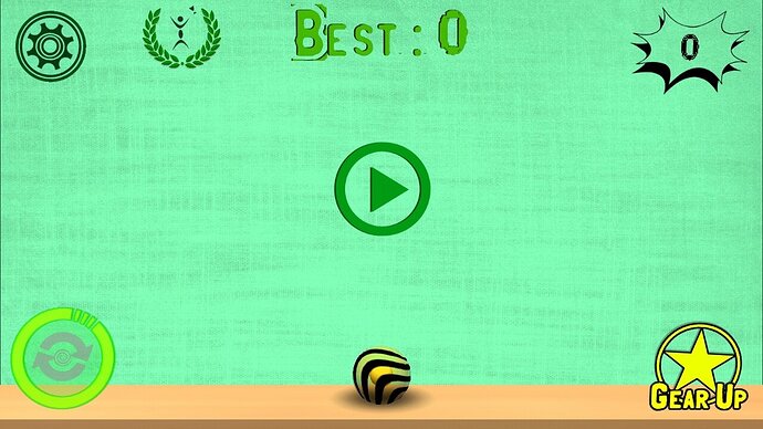 Tigerball Main Screen