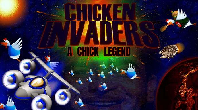 CHICKEN INVADERS - A CHICK LEGEND cover