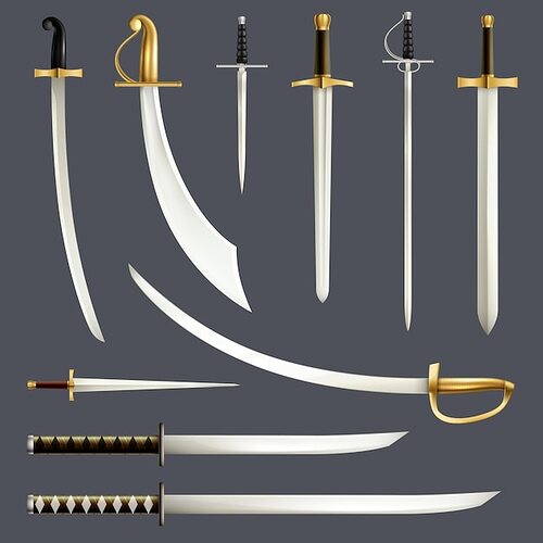 medieval-swords-blades-shapes-edges-curvatures-varieties-knife-dagger-weapon-set-honor-authority-symbol-realistic-vector-illustration_1284-73163