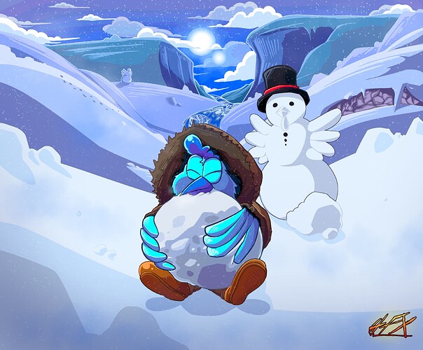 Chilling in the frozen wasteland REMASTERED