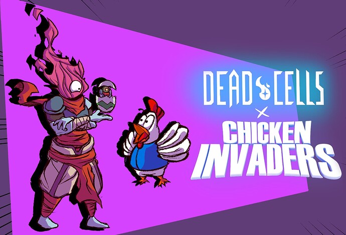 DEAD CELLS x Chicken Invaders Universe