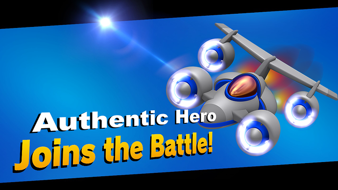 Hero joins the battle