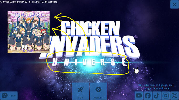 chicken invaders universe official theme song