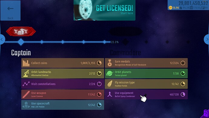 Captain IV to Commodore 0