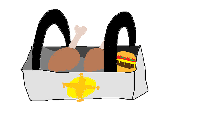 Chicken Vendor Bag