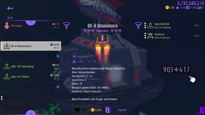 bx8 legend