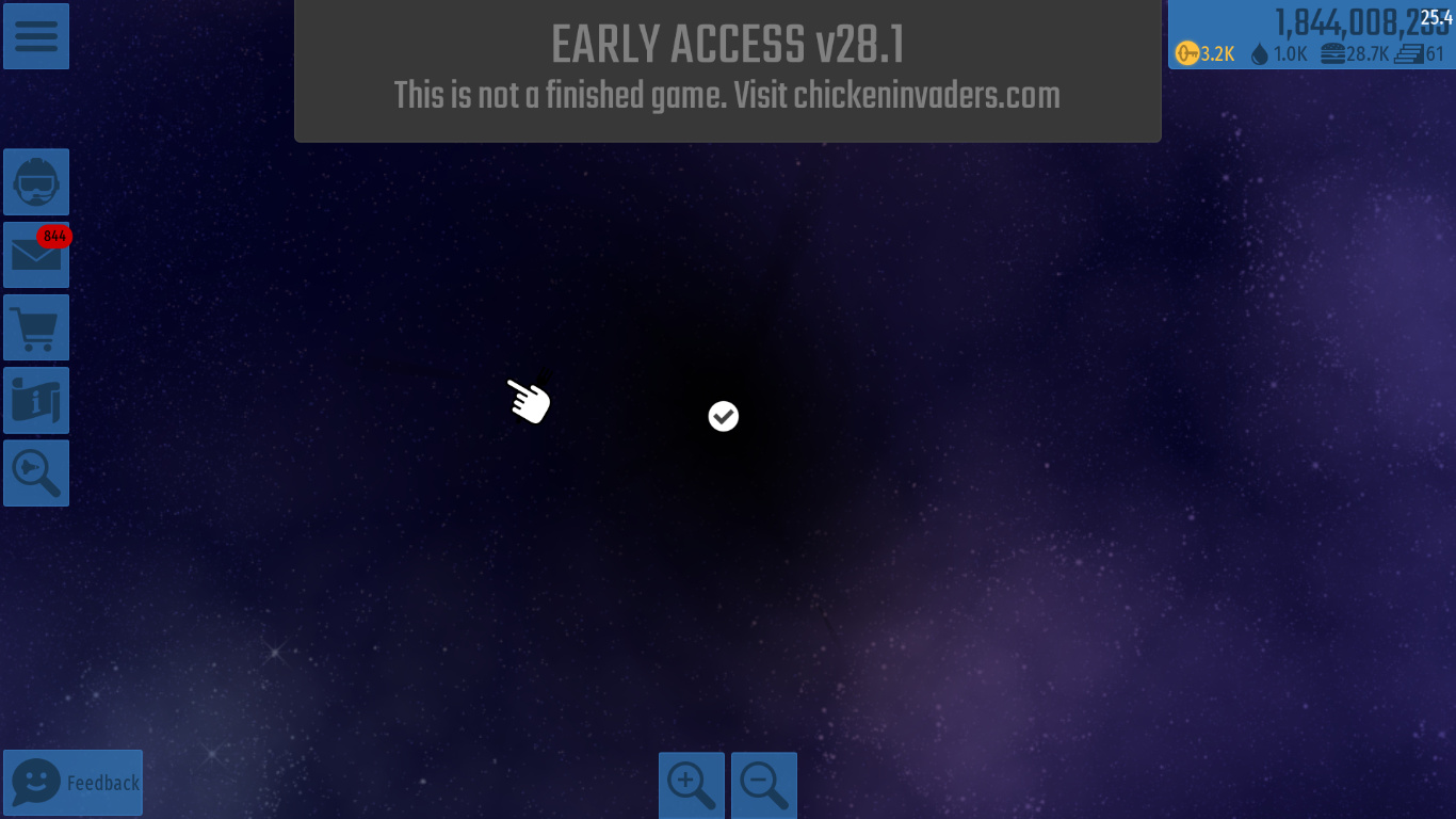 Found another wormhole - Early Access - Chicken Invaders Universe