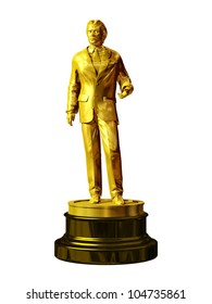 award-statue-hero-work-260nw-104735861