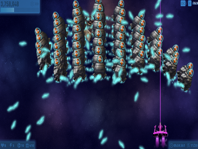 Over the Armored Chicks