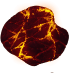 lava asteroid single