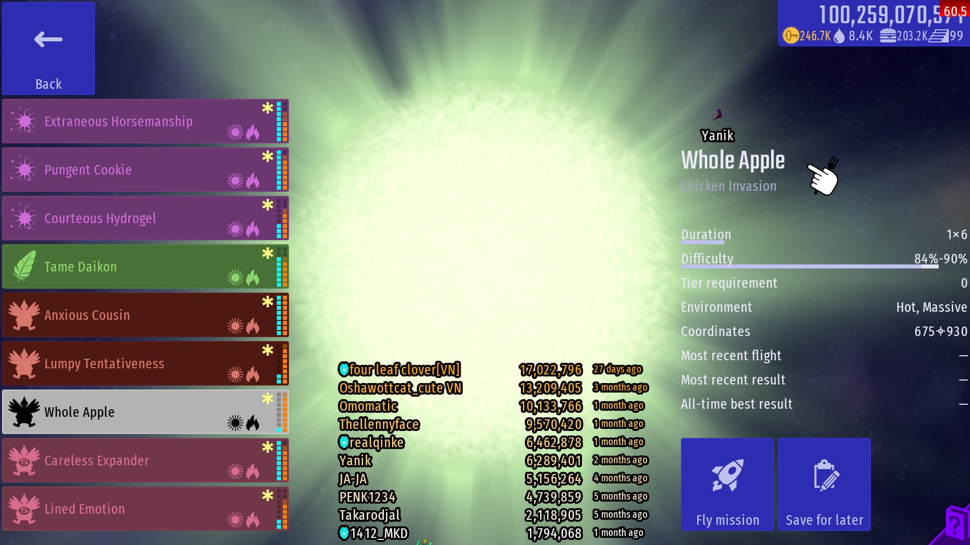 Funny mission codenames - #1788 - Chicken Invaders - Chicken Invaders ...